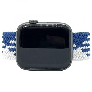 EMBV - Elastic Multicolors Azul Blanco Vertical Apple Watch
