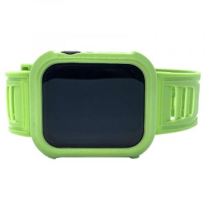 CPVP - Clear Plastic Band Verde Pastel Apple Watch