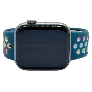 MCTQ - Multicolor Hole Turquesa Apple Watch