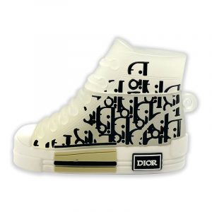 DTBN - Dior Tennis Hard Case Blanco Negro Clear Airpod