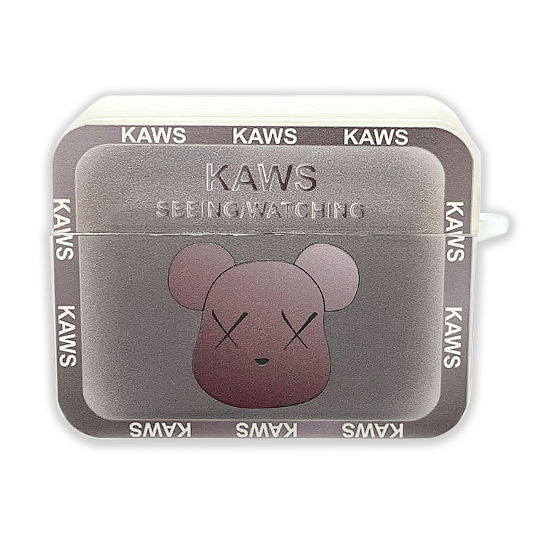 KSWG - Kaws Seeing Watching Hard Case Gris Airpod