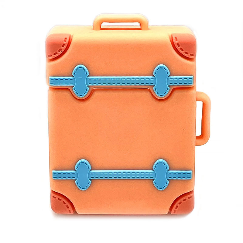 TBSP - Travel Bag Soft Silicone Case Peach Azul Airpod