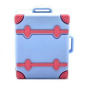 TBSV - Travel Bag Soft Silicone Case Violeta Lila Rosa Airpod