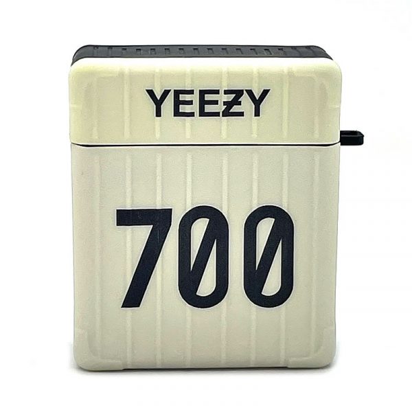 YEEE - Yezzy 700 Hard Case Gris Negro Airpod